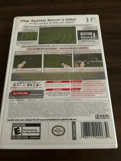 Juego PES 2008 para Wii en buen estado - miniatura 2