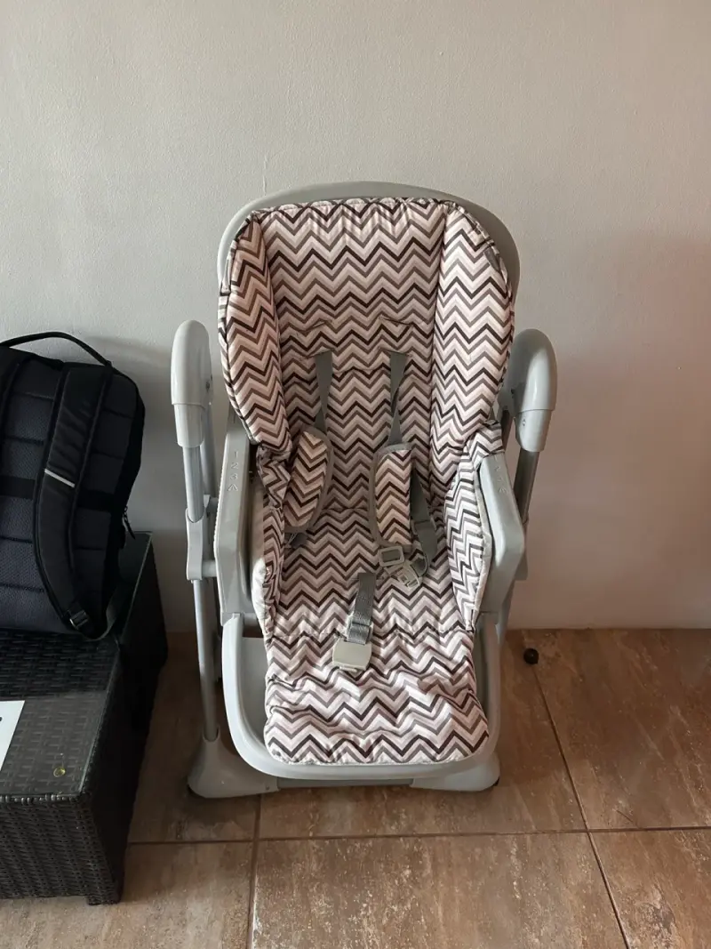 Silla de comer para bebé plegable - 1