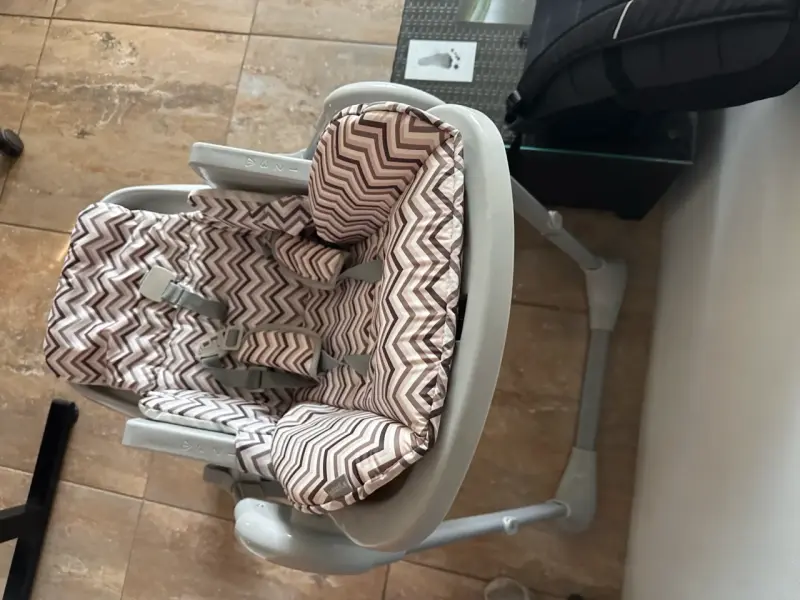 Silla de comer para bebé plegable - 5