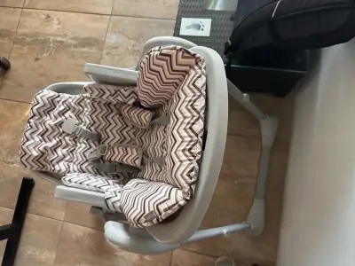 Silla de comer para bebé plegable - miniatura 5