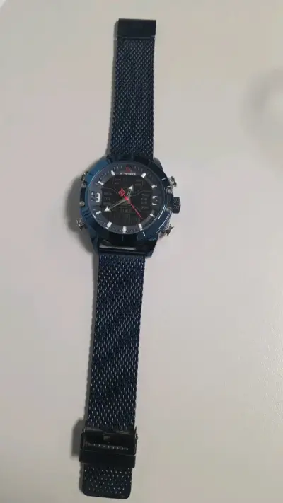 Reloj deportivo Naviforce negro multifunción - miniatura 2