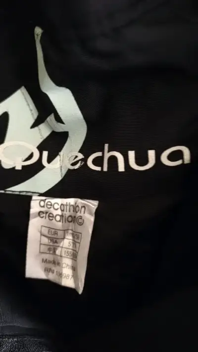 Pantalones de trekking Quechua negros - miniatura 3
