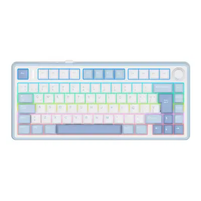 Teclado mecánico 75% RGB epomaker aula f75 español - miniatura 1
