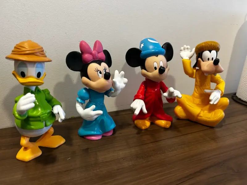Figuras Mickey Fantasía Vintage Disney 15 cms - 2