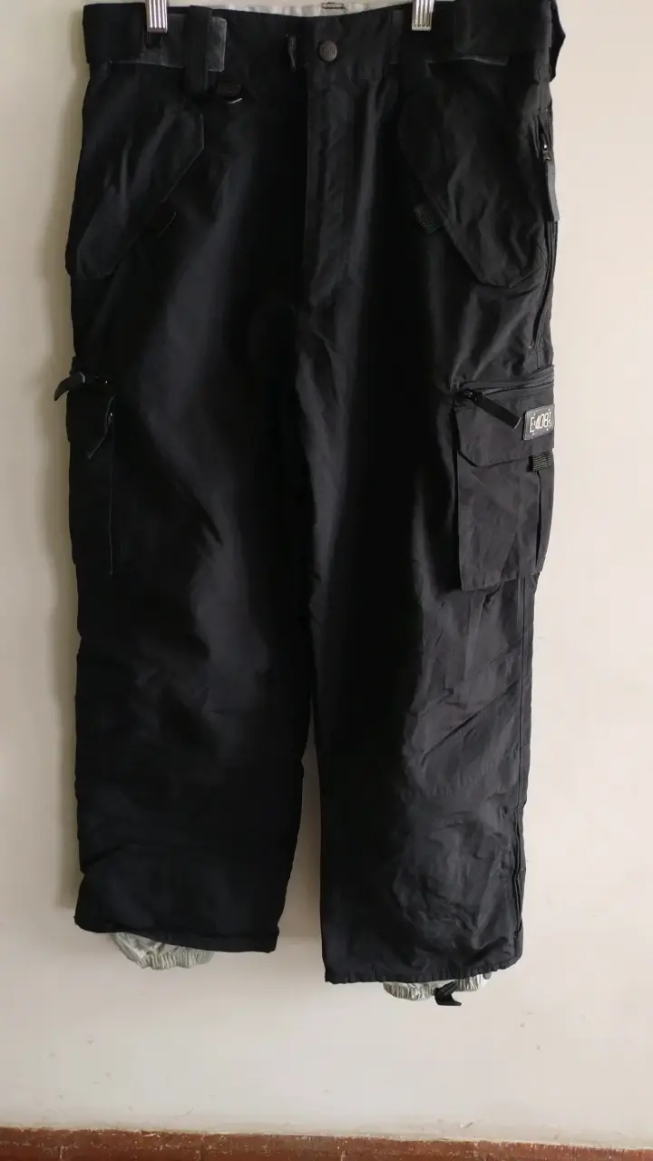 Pantalones de esquí negros a E408 TALLA L - 1