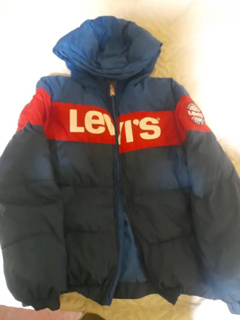 Chaqueta Levi's azul con capucha - 1