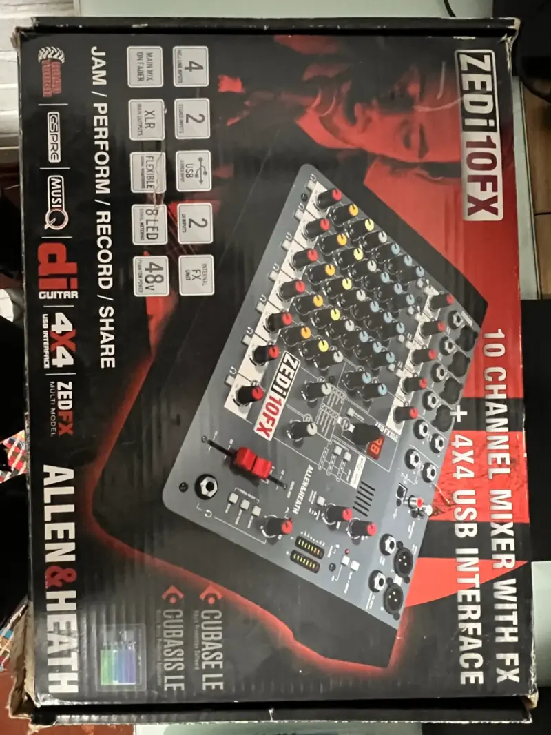 Mezclador Allen & Heath ZEDi-10FX con efectos - 5