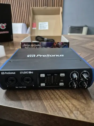 Interfaz de audio PreSonus Studio 26c USB-C - miniatura 1