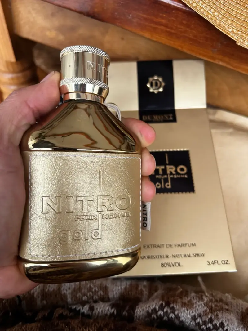 Perfume Nitro Gold para hombre