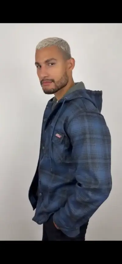 Camisa de franela con capucha Dickies Talla M - miniatura 2