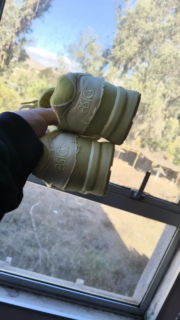 Zapatillas deportivas Asics verde oliva - 3