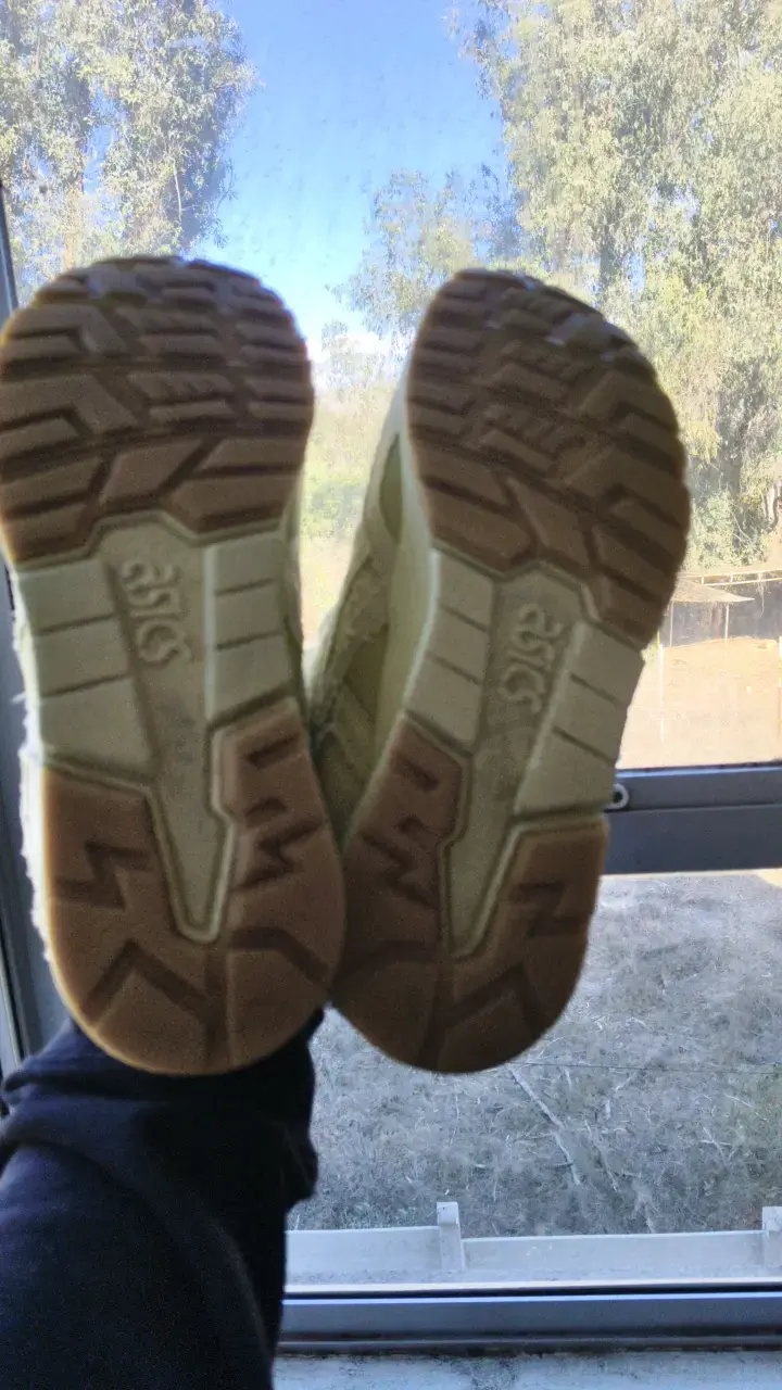 Zapatillas deportivas Asics verde oliva - 4