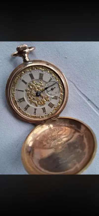 Reloj de bolsillo Longines antiguo - miniatura 3