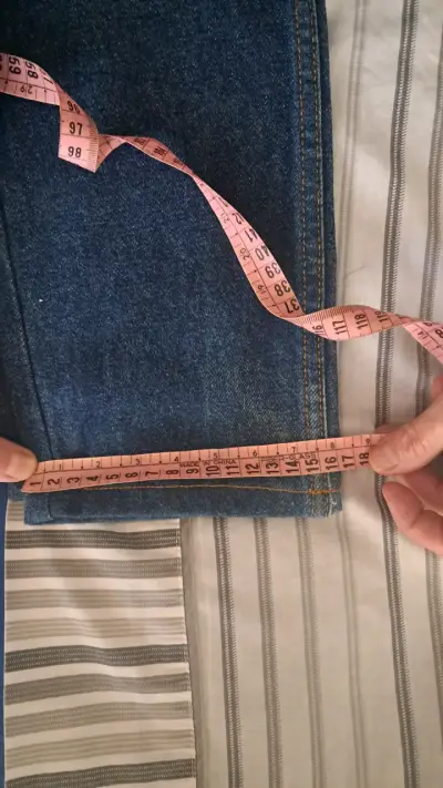 Jeans Levi's 505 azul APITILLADO - miniatura 5