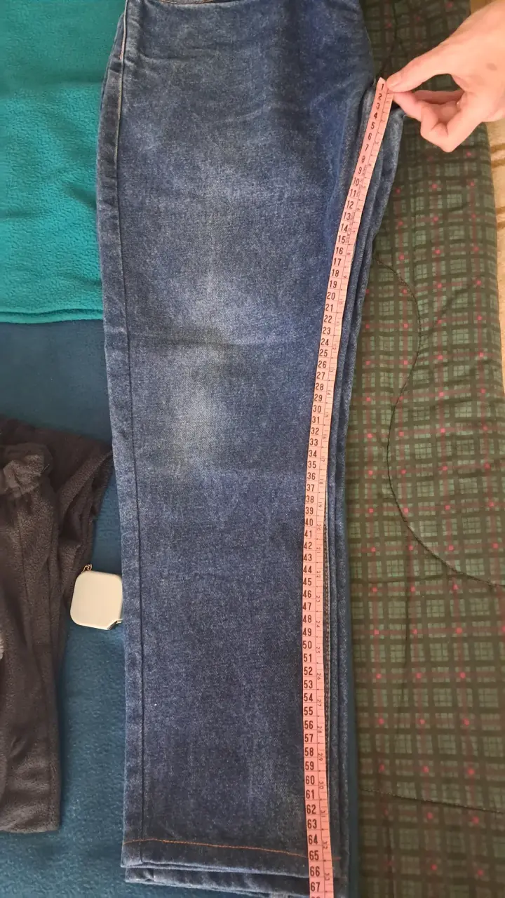 Jeans Levi's 505 azul APITILLADO - 6
