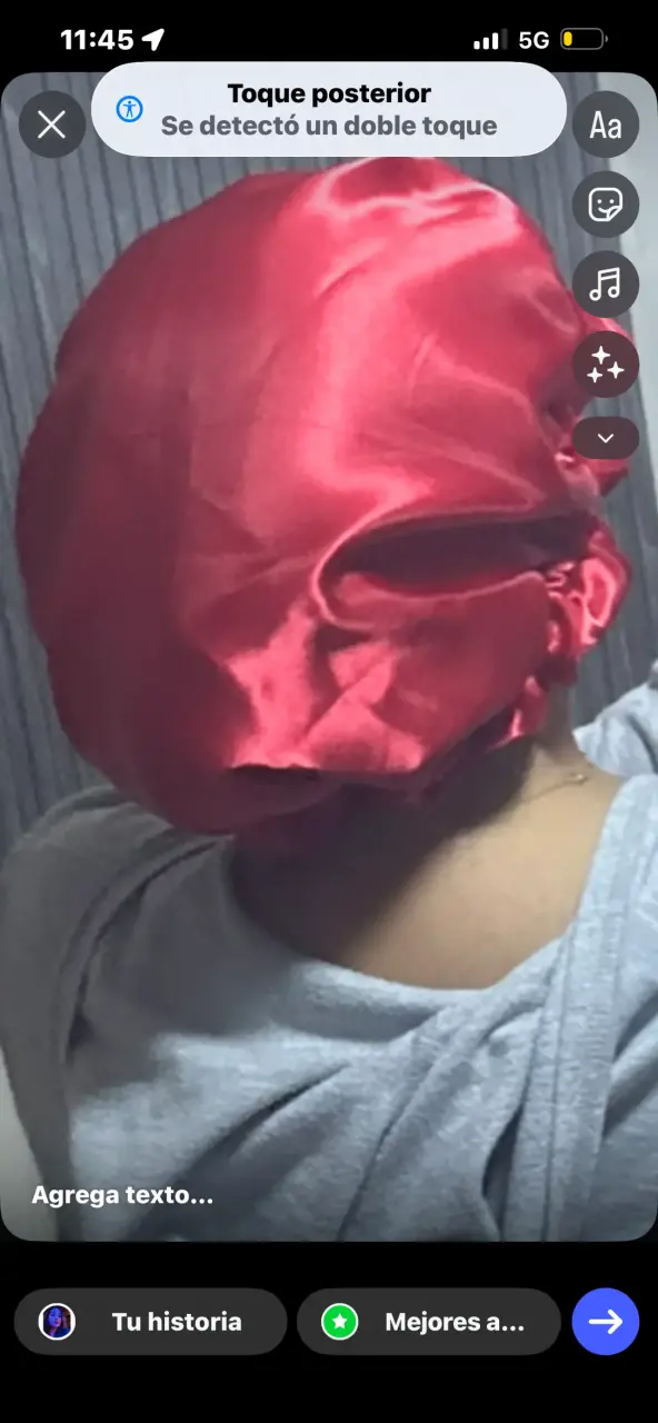 Gorro de satén diferentes colores para dormir - 3