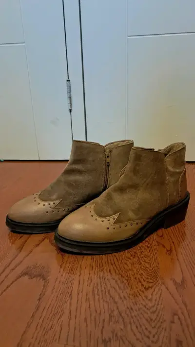 Botines de cuero marca Umbrale - miniatura 1