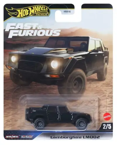 Hot Wheels Lamborghini  Fast & Furious ruedas goma - miniatura 1
