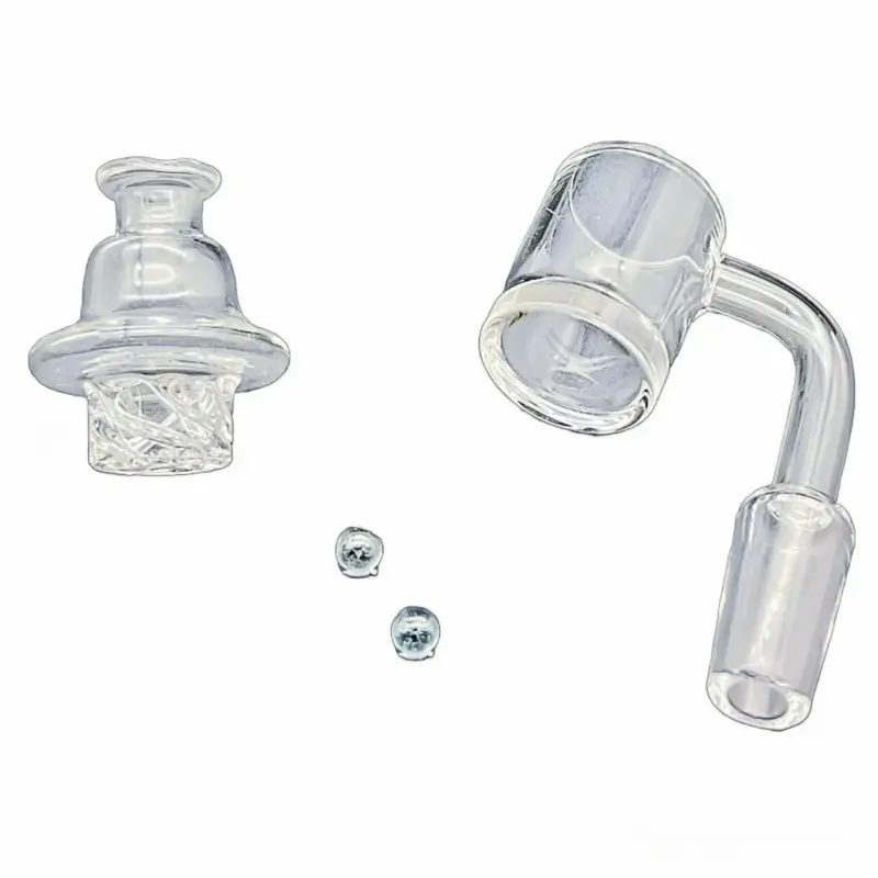Banger CARBCAP EXTRACCIONES 14MM con tapa y perlas - 1