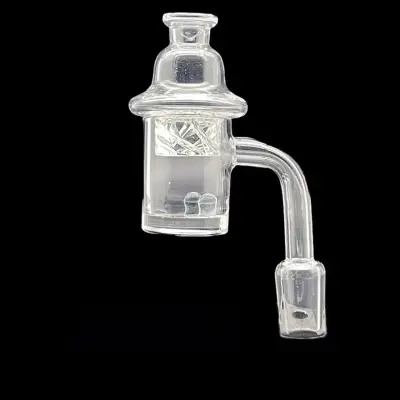 Banger CARBCAP EXTRACCIONES 14MM con tapa y perlas - miniatura 2