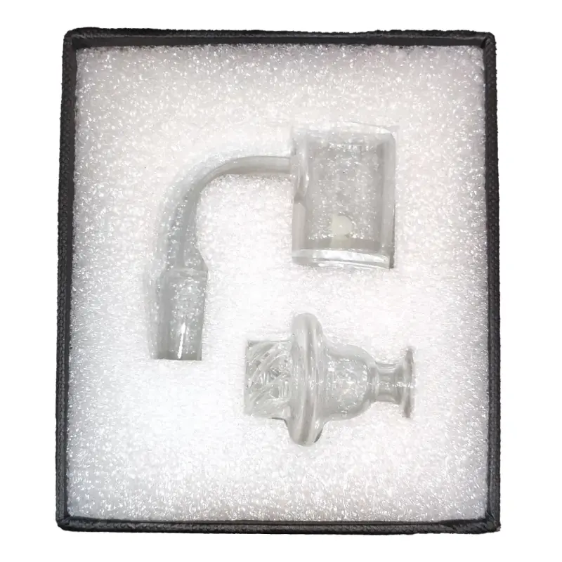 Banger CARBCAP EXTRACCIONES 14MM con tapa y perlas - 4