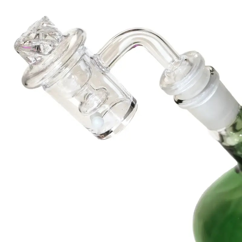Banger CARBCAP EXTRACCIONES 14MM con tapa y perlas - 5