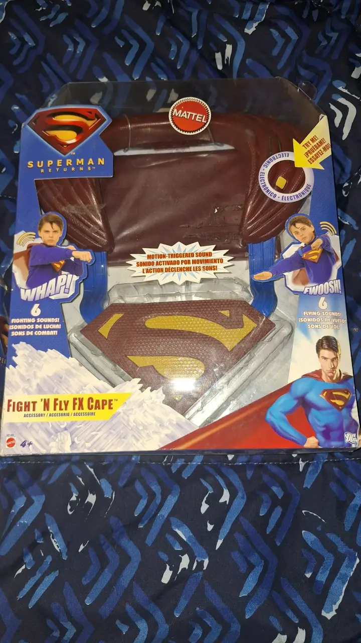 Capa Superman Returns Mattel con sonidos - 1