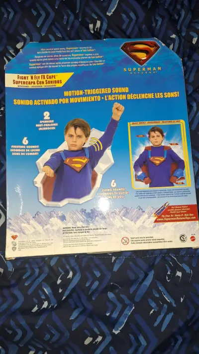 Capa Superman Returns Mattel con sonidos - miniatura 2