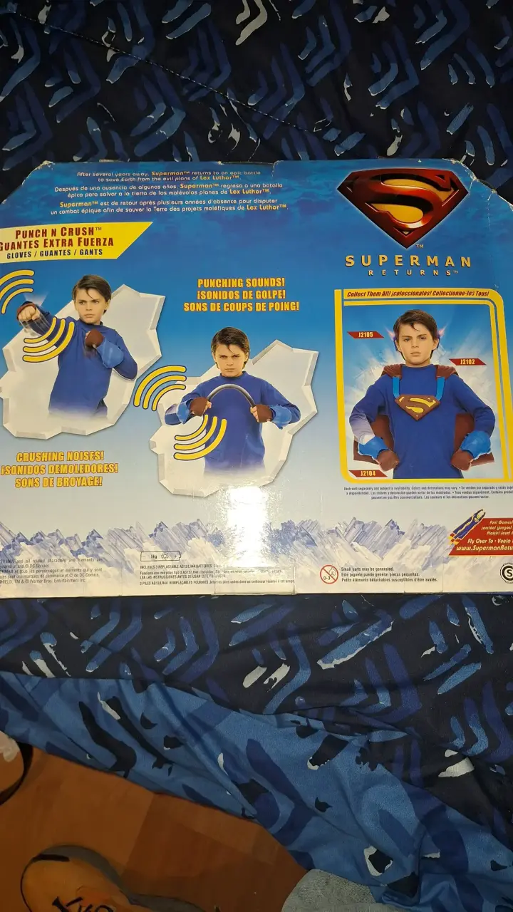 Capa Superman Returns Mattel con sonidos - 4