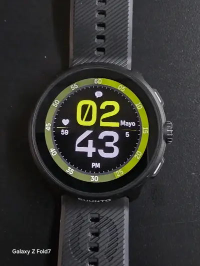 Reloj deportivo Suunto Run correa negra - miniatura 1