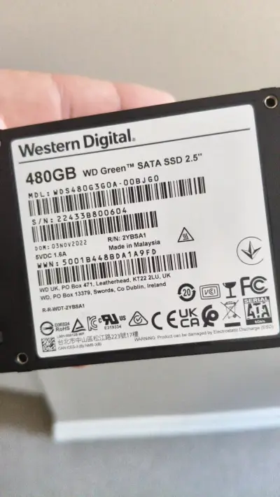 Disco SSD WD Green 480GB SATA - miniatura 2