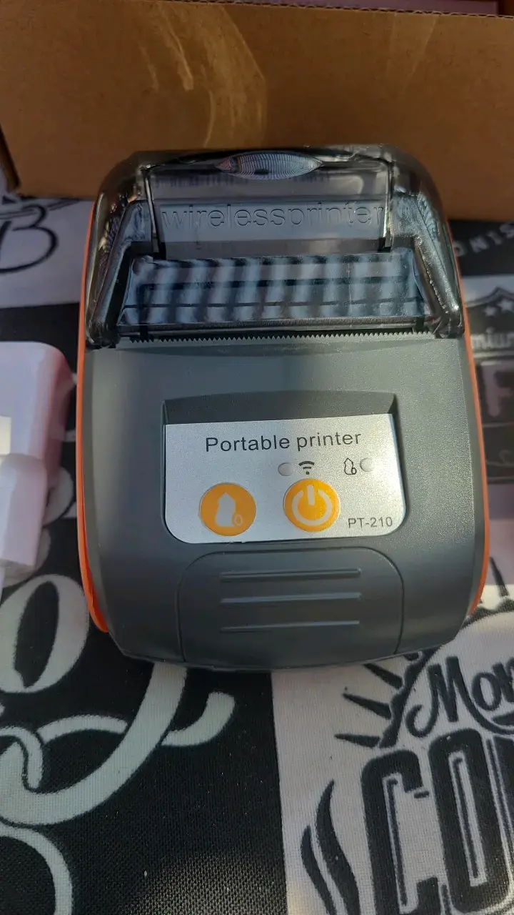 Impresora portátil inalámbrica PT-210 - 1