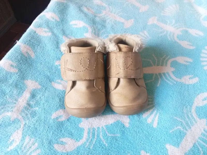 Botines de bebé con forro de lana - 4