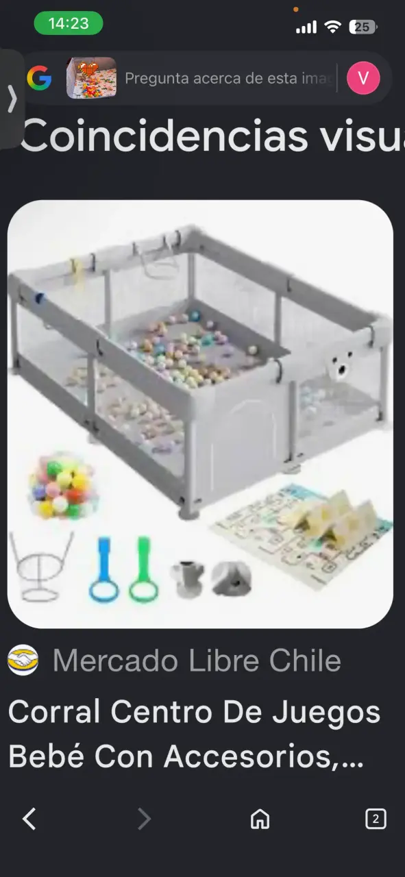 Corral de juegos para bebé con pelotas - 2