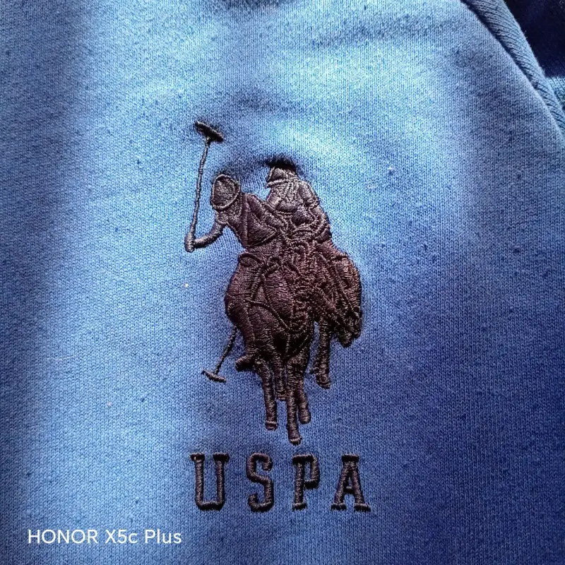 Polo azul USPA - 3