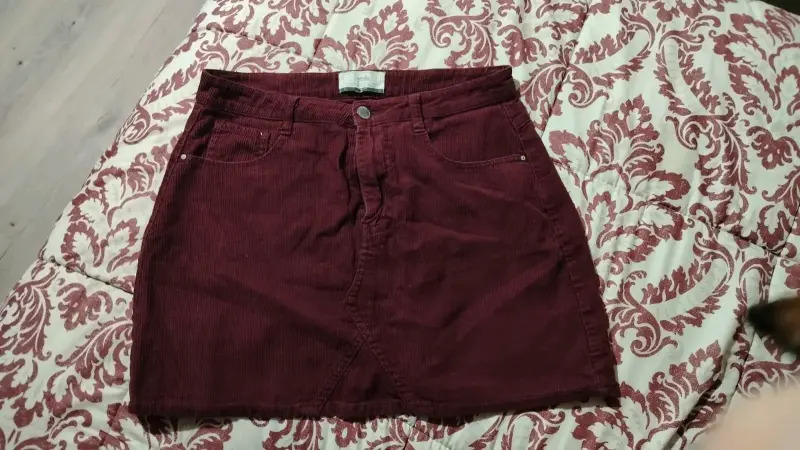 Falda burdeo para mujer - 2