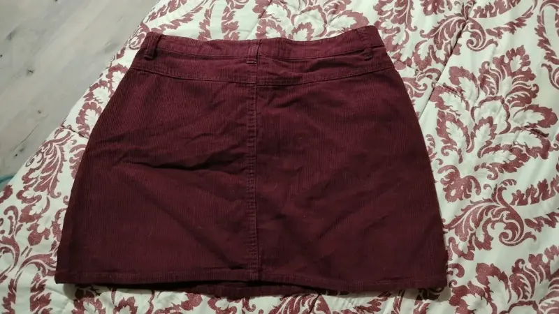 Falda burdeo para mujer - 3