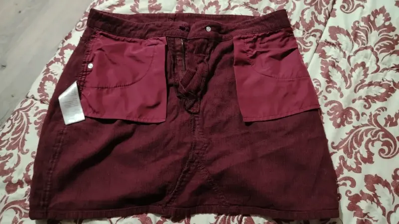 Falda burdeo para mujer - 4
