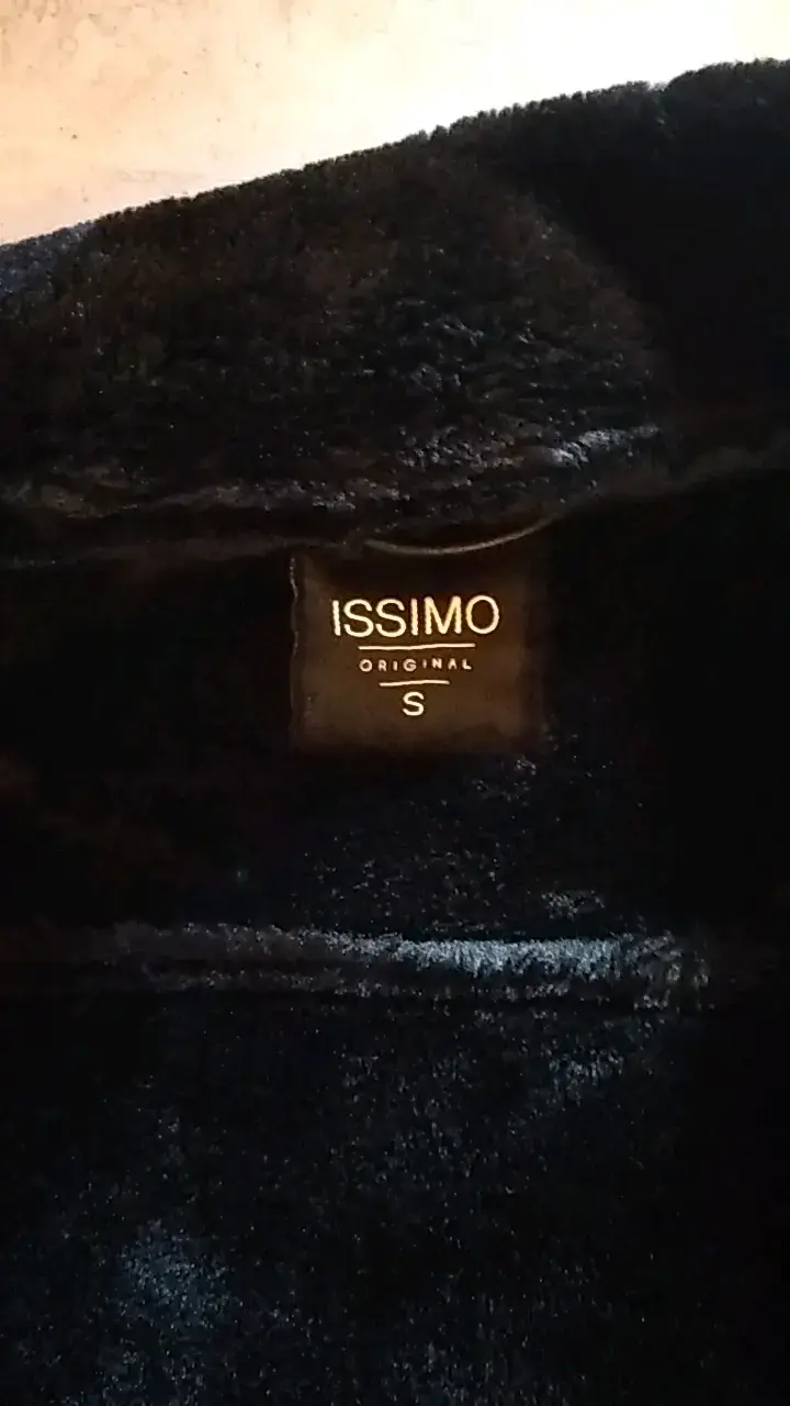 Chaqueta de cuero negro con forro de piel Issimo - 4