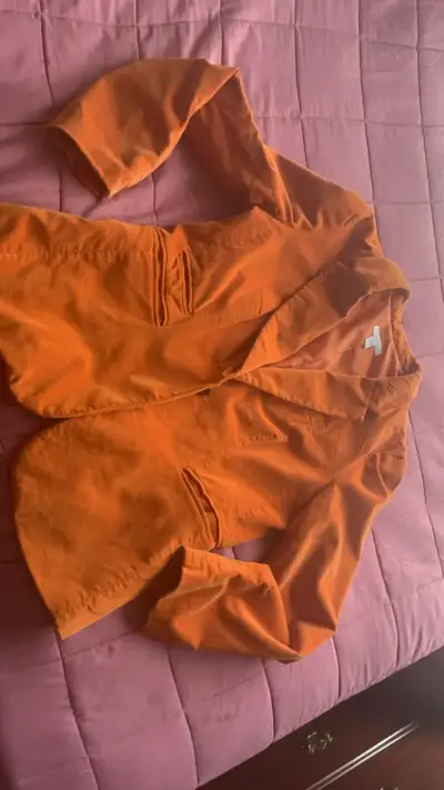 Blazer naranja para mujer en buen estado - miniatura 1