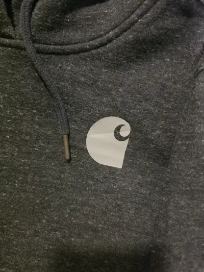 Polerón  Carhartt gris oscuro - miniatura 3