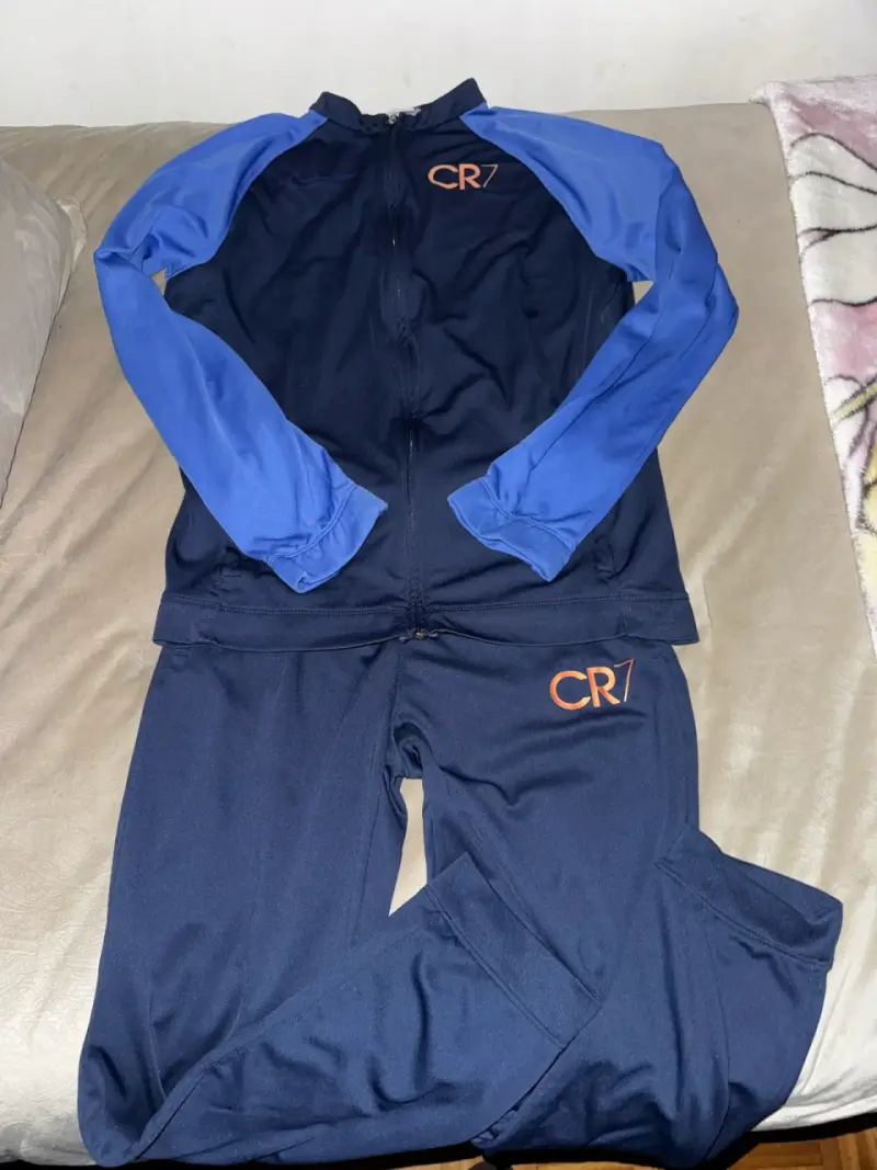 Conjunto deportivo CR7 azul