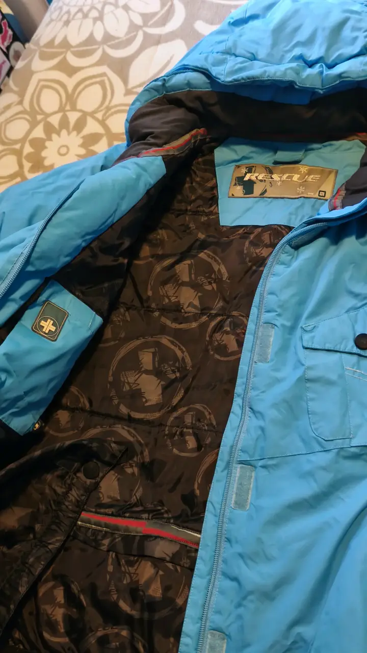 Chaqueta azul Rescue Snow Patrol talla M - 3