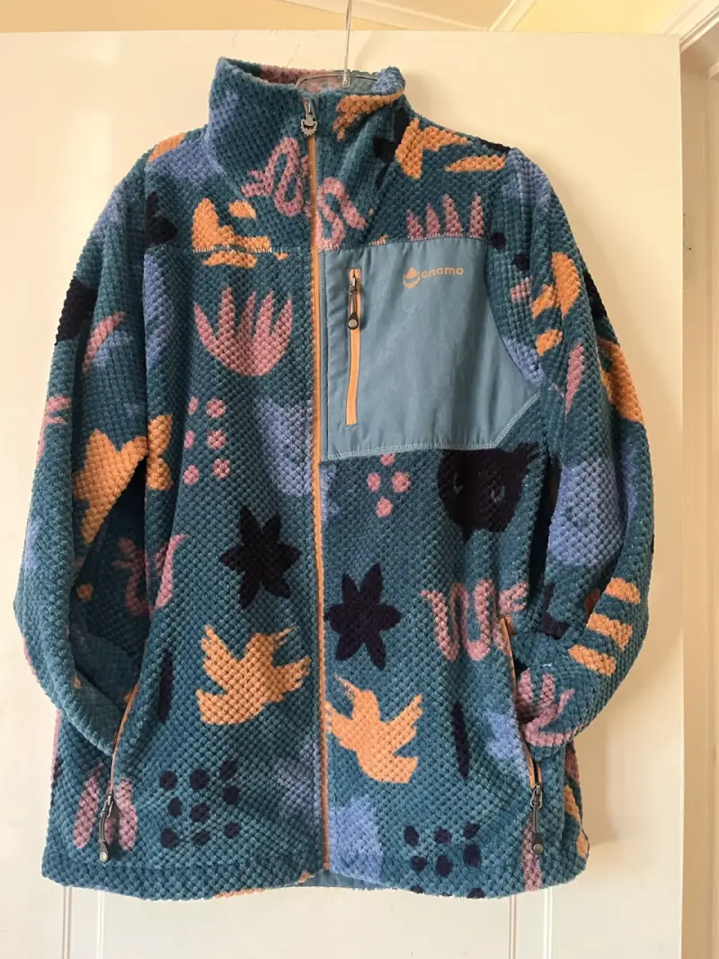 Chaqueta polar Gnomo estampada colorida - 1