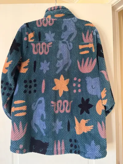 Chaqueta polar Gnomo estampada colorida - miniatura 2