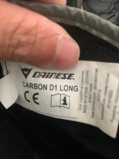 Guantes Dainese Carbon D1 Long - miniatura 2