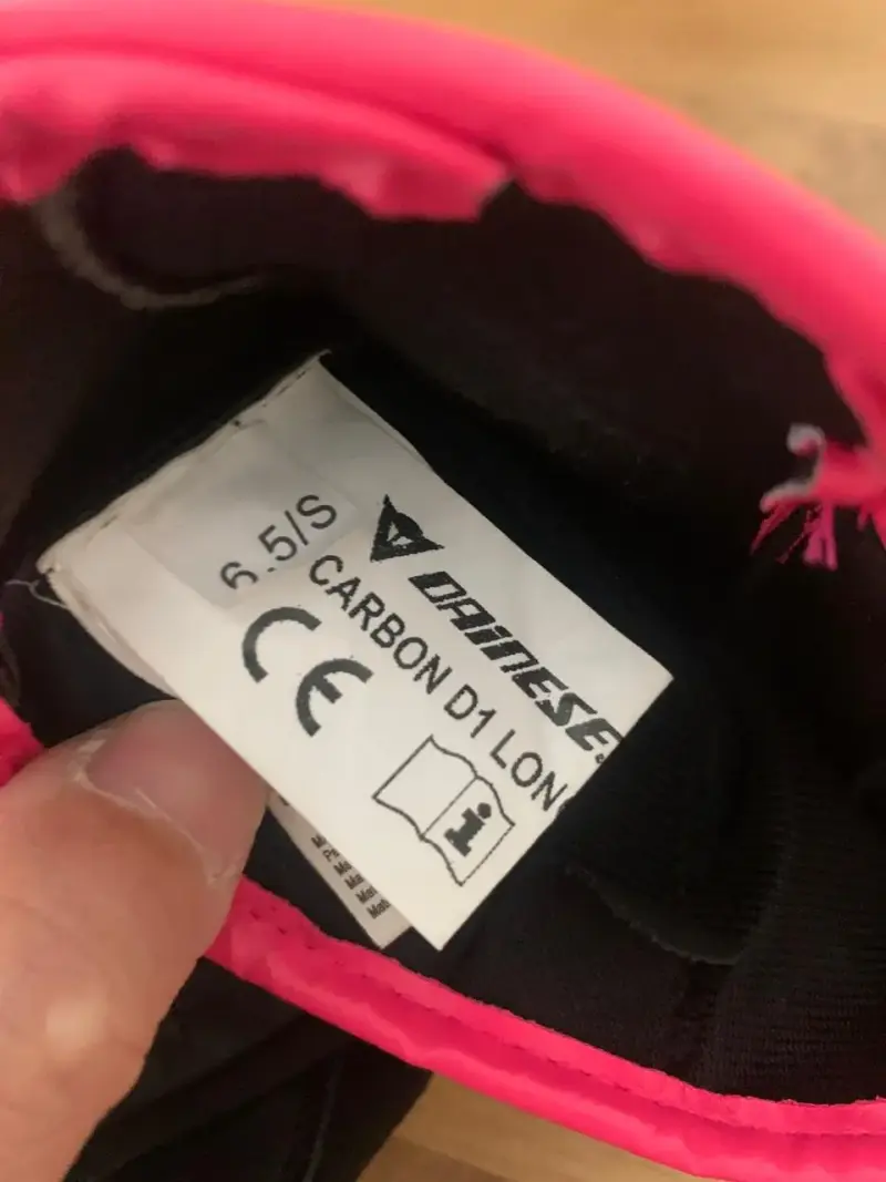 Guantes Dainese Carbon D1 Long - 4