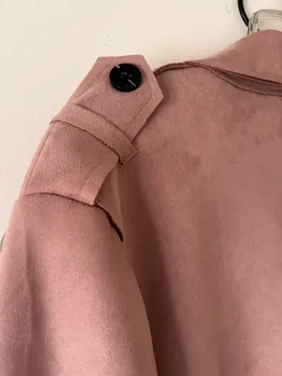 Abrigo trench rosa marca Marquis - miniatura 3