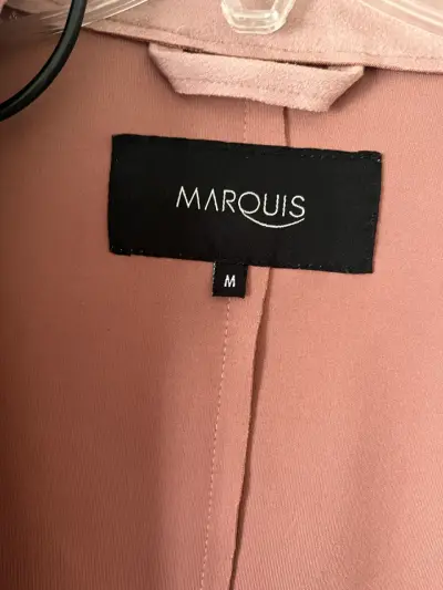 Abrigo trench rosa marca Marquis - miniatura 4