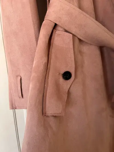 Abrigo trench rosa marca Marquis - miniatura 5